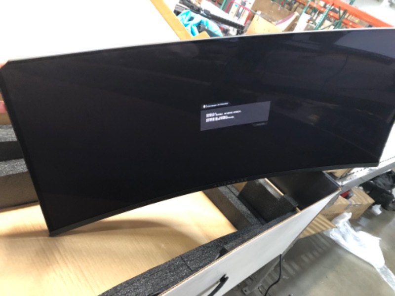 Photo 4 of Alienware 34 Inch Curved PC Gaming Monitor, 3440 x 1440p Resolution, Quantum Dot OLED 175Hz, 1800R Curvature, True 1ms GTG, 1,000,000:1 Contrast Ratio, 1.07 Billion Colors, AW3423DW - Lunar Light 34.18 Inches AW3423DW