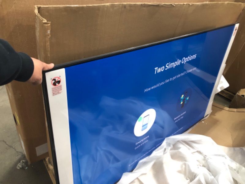 Photo 1 of SAMSUNG 75-Inch Class QLED Q60B Series - 4K UHD Dual LED Quantum HDR Smart TV with Xbox Game Pass and Alexa Built-in (QN75Q60BAFXZA, 2022 Model)
