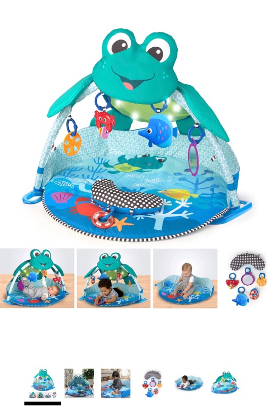 Photo 1 of Baby Einstein Neptune Under The Sea Lights & Sounds Activity Gym & Play Mat, Ages Newborn+