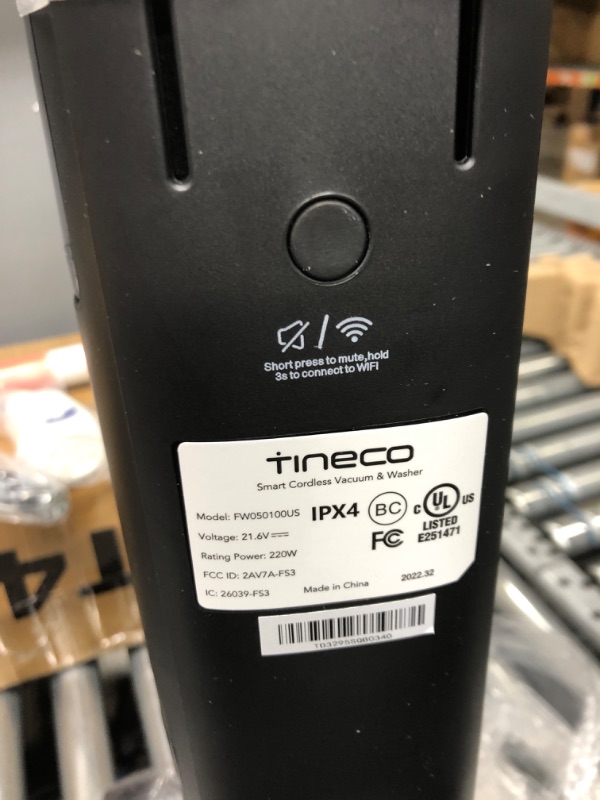 Photo 1 of ** TESTED*** Tineco Floor One S3 Cordless, Lightweight, Smart Wet/Dry Vacuum Cleaner