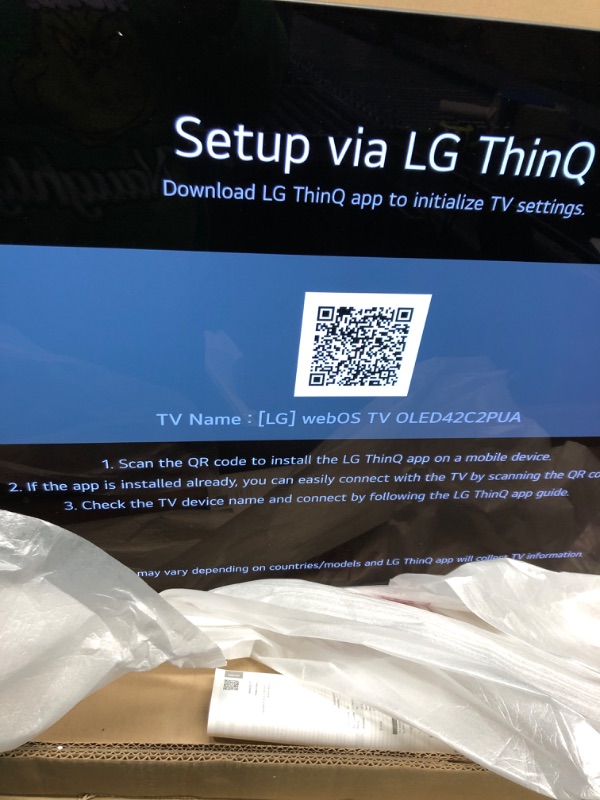 Photo 5 of ****TESTED*** LG C2 Series 42-Inch Class OLED evo Gallery Edition Smart TV OLED42C2PUA, 2022 - AI-Powered 4K TV, Alexa Built-in 42 inch TV Only 