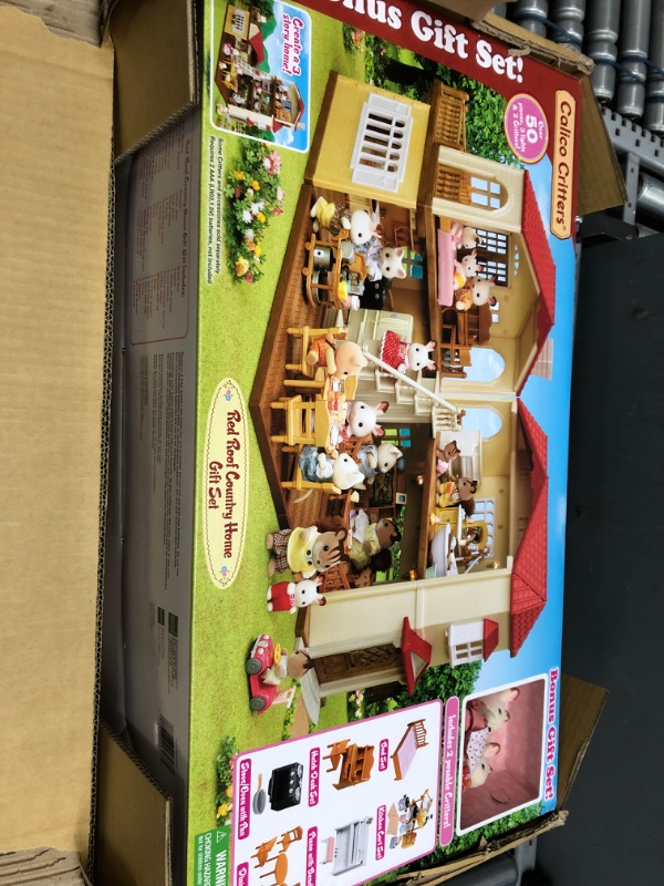 Photo 2 of Calico Critters Red Roof Country Home Gift set, Cottage