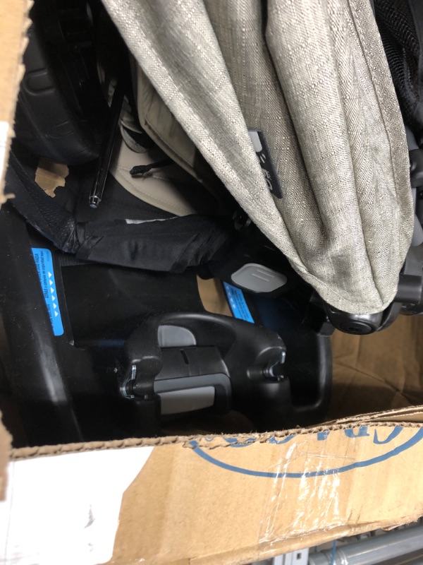 Photo 3 of Graco Modes Element LX Travel System | Includes Baby Stroller with Reversible Seat, Extra Storage, Child Tray, One Hand Fold and SnugRide® 35 Lite LX Infant Car Seat, Lynwood Element LX Lynwood**Car Seat Missing**