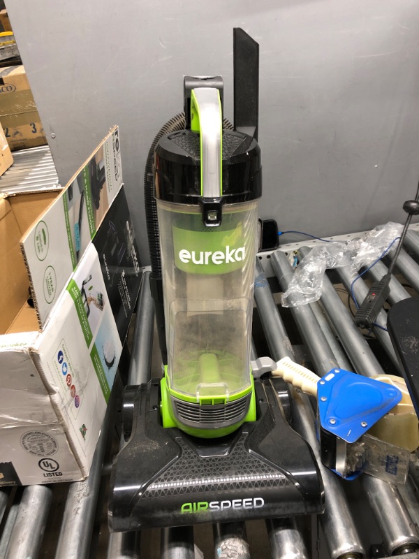 Photo 2 of Eureka Airspeed Ultra-Lightweight Compact Bagless Upright Vacuum Cleaner, Replacement Filter, Green AirSpeed + replacement filter