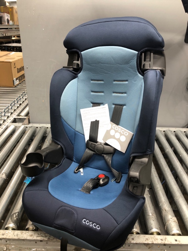 Photo 2 of Cosco Finale DX 2 in 1 Booster Car Seat Sport Blue