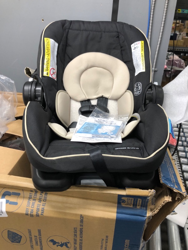 Photo 4 of Graco Modes Element LX Travel System | Includes Baby Stroller with Reversible Seat, Extra Storage, Child Tray, One Hand Fold and SnugRide® 35 Lite LX Infant Car Seat, Lynwood Element LX Lynwood