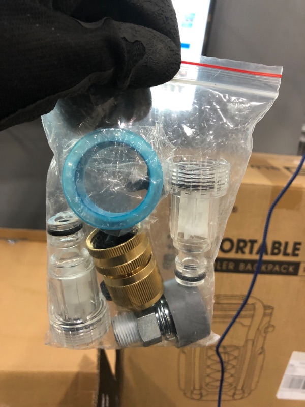 Photo 1 of Chemical Guys EQP408 ProFlow Performance Electric Pressure Washer PM2000, 14.5-Amp Motor 2030 Max PSI, 1.77 GPM, Includes 5 Full Range QC Tips, Cleans Cars, Patios, Driveways, Homes and More , Gray
