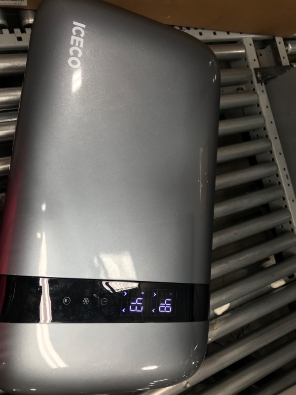 Photo 6 of ICECO GO20 Dual Zone Portable Refrigerator with Danfoss Compressor, 20 Liter/21 Quart, DC 12/24V, AC 100-240V, 0? to 50?, Mini Fridge Cooler Refrigerator for Outdoor, Home Use, Driving, Gray
