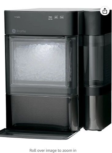 Photo 3 of GE Profile Opal 2.0 | Countertop Nugget Ice Maker with Side Tank | Ice Machine with WiFi Connectivity | Smart Home Kitchen Essentials | Stainless Steel
