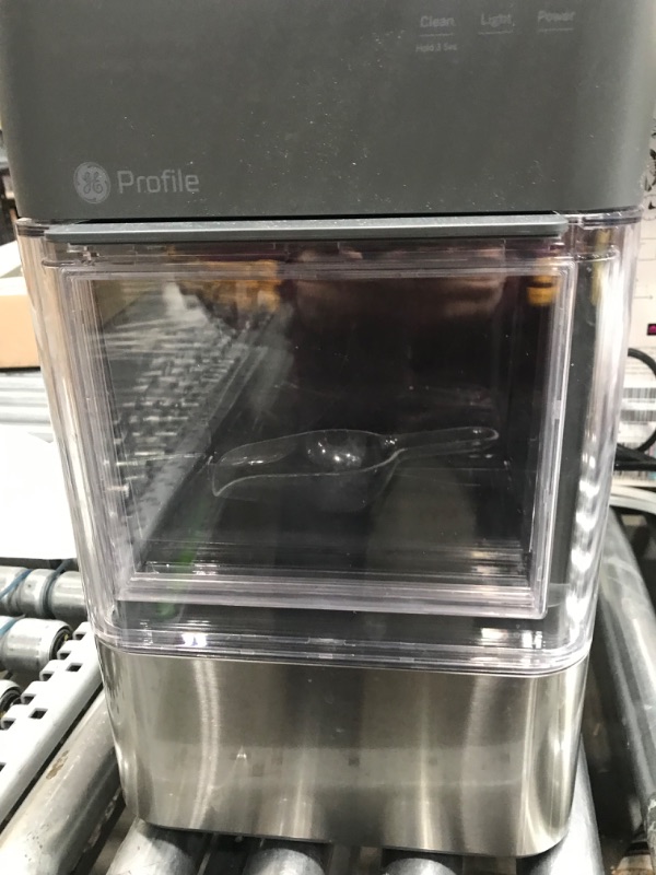 Photo 2 of GE Profile Opal 2.0 | Countertop Nugget Ice Maker with Side Tank | Ice Machine with WiFi Connectivity | Smart Home Kitchen Essentials | Stainless Steel
