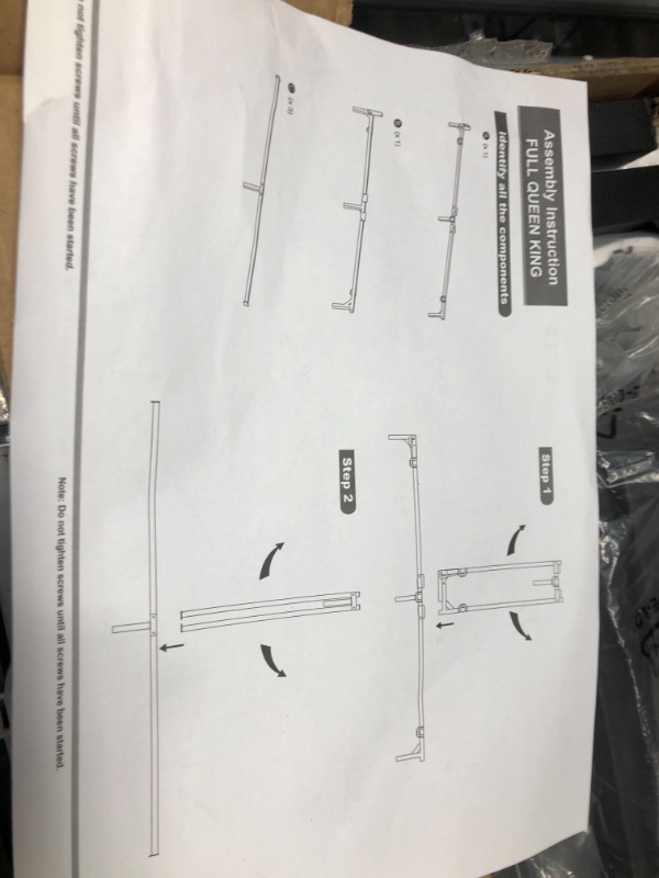 Photo 1 of Bed frame, full/queen/king (No size specified)