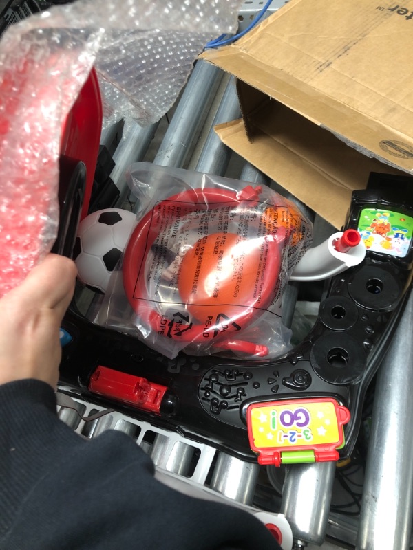 Photo 3 of VTech Smart Shots Sports Center Amazon Exclusive (Frustration Free Packaging), Red Red Frustration Free Packaging