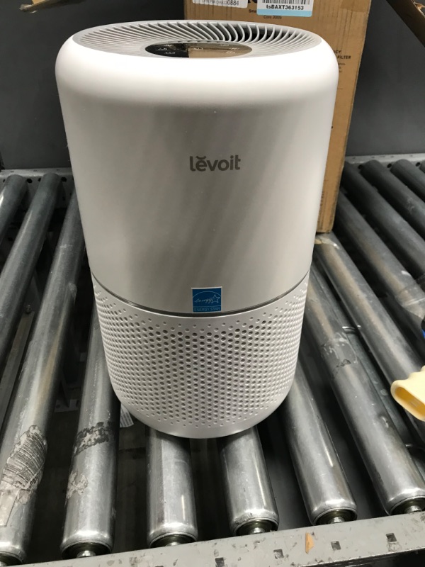 Photo 3 of LEVOIT Air Purifiers for Home Large Room, Smart WiFi and PM2.5 Monitor H13 True HEPA Filter Removes Up to 99.97% of Particles, Pet Allergies, Smoke, Dust, Auto Mode, Alexa Control, White
