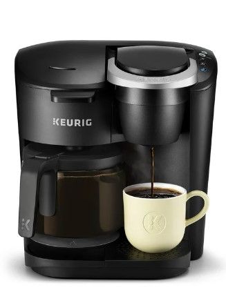 Photo 1 of Keurig K-Duo Essentials Single Serve K-Cup Pod & Carafe Coffee Maker, Black
