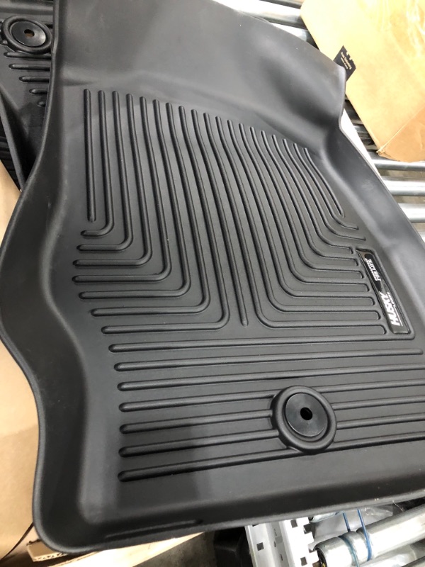 Photo 3 of Husky Liners Weatherbeater Series | Front & 2nd Seat Floor Liners - Black | 99321 | Fits 2020-2022 Ford Explorer w/Floor Console 4 Pcs