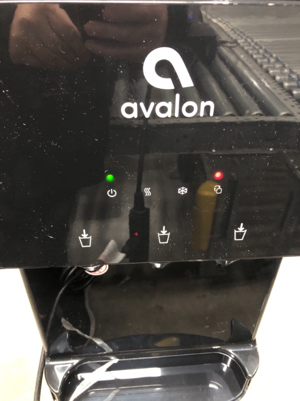 Photo 4 of *** TESTED*** MINOR DAMAGE *** Avalon Bottom Loading Water Cooler Dispenser with BioGuard- 3 Temperature Settings- UL/Energy Star Approved- Bottled