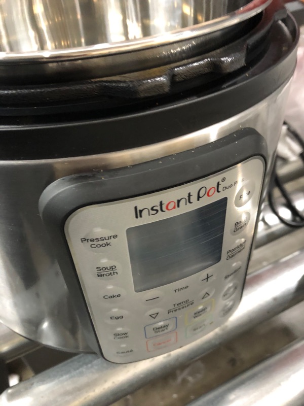 Photo 2 of **USED**
Instant Pot Duo Plus 6 qt 9-in-1 Slow Cooker/Pressure Cooker