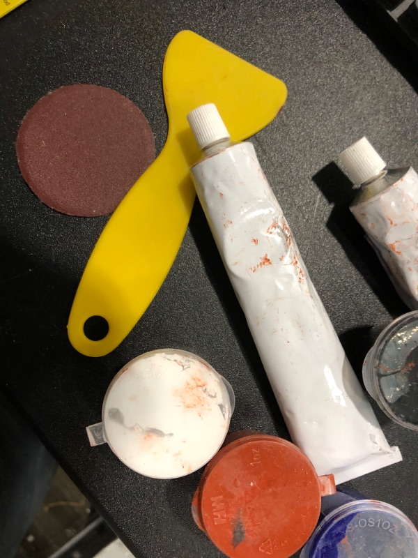 Photo 3 of **used**
Marble Repair Kit - Epoxy Granite Repair Kit for Corian, Edge Chips, Quartz Countertop, Tiles and Stones with DIY Colors, Granite Seam Filler