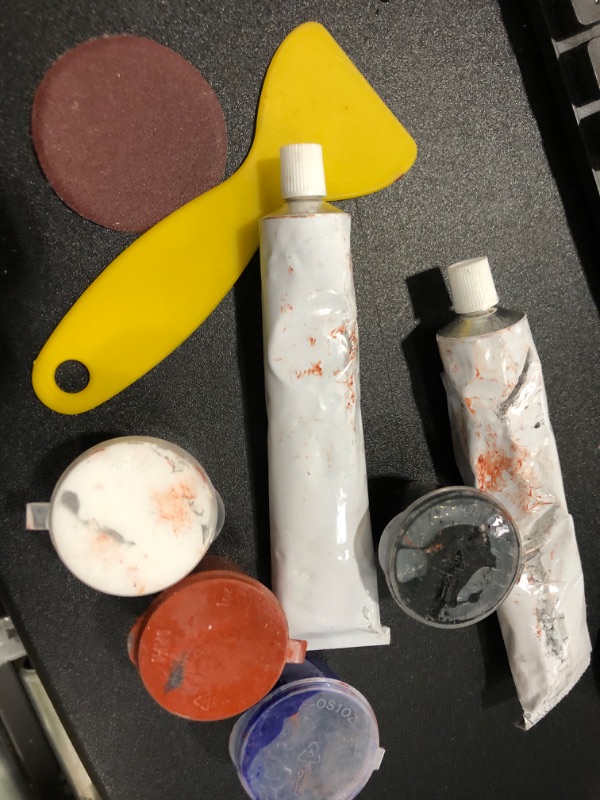 Photo 2 of **used**
Marble Repair Kit - Epoxy Granite Repair Kit for Corian, Edge Chips, Quartz Countertop, Tiles and Stones with DIY Colors, Granite Seam Filler