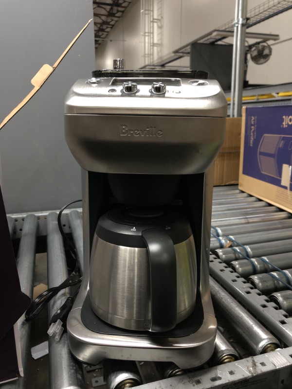 Photo 2 of Breville Grind Control Coffee Maker, Brushed Stainless Steel, BDC650BSS