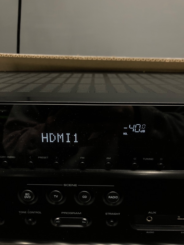 Photo 4 of YAMAHA RX-V385 5.1-Channel 4K Ultra HD AV Receiver with Bluetooth