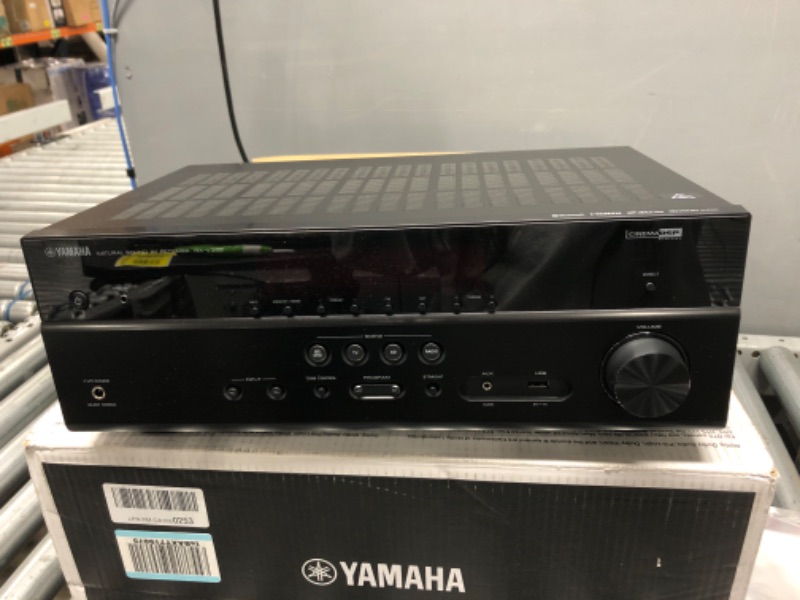 Photo 3 of YAMAHA RX-V385 5.1-Channel 4K Ultra HD AV Receiver with Bluetooth