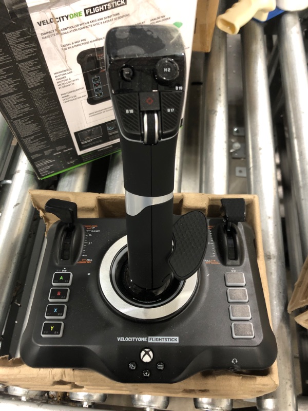 Photo 1 of ***SEE NOTE*** Turtle Beach VelocityOne Flightstick Universal Simulation Controller Joystick for Air & Space Combat Simulation – Xbox Series X, Xbox Series S, Xbox One, Windows 10, and Windows 11 PCs