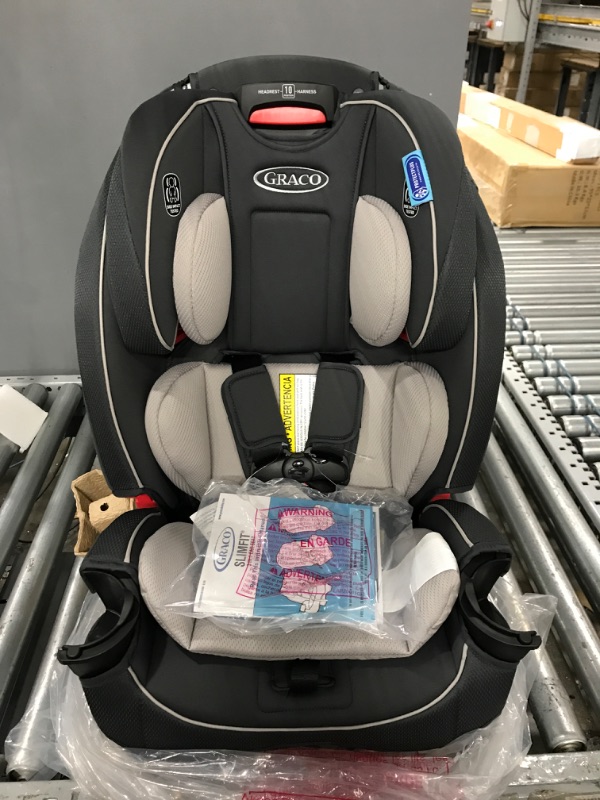 Photo 2 of Graco Slimfit 3 in 1 Car Seat | Slim & Comfy Design Saves Space in Your Back Seat, Redmond SlimFit Redmond