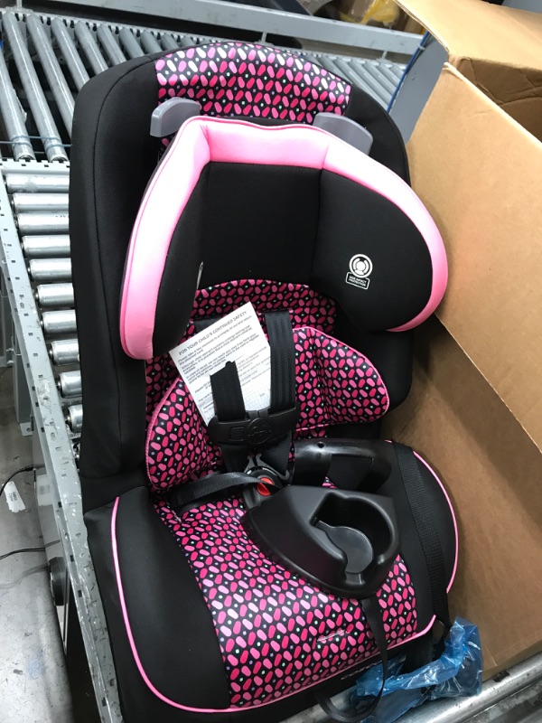 Photo 2 of Cosco Empire All-in-One Convertible Car Seat, Extended Use All-in-One Car Seat: Rear-Facing 5-40 pounds, Forward-Facing Harness 22-50 pounds, and Belt-Positioning 40-80 pounds, Spring Petals
