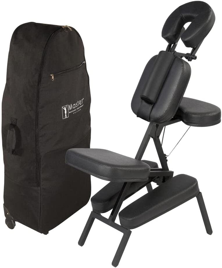 Photo 1 of Master Massage Apollo Portable Massage Chair, Black