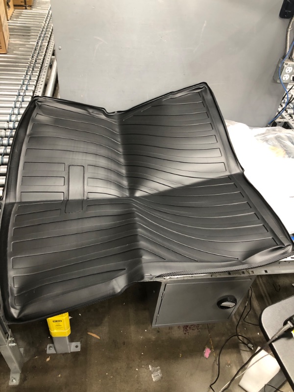 Photo 2 of Q5 Cargo Mat Compatible with 2018 2019 2020 2021 2022 Audi Q5/SQ5 Models?All Weather Rear Cargo Liners Trunk Tray Floor mats? 3D Waterproof Durable Odorless TPO Accessories?No Hybrid Model For 2018-2022 Q5/SQ5