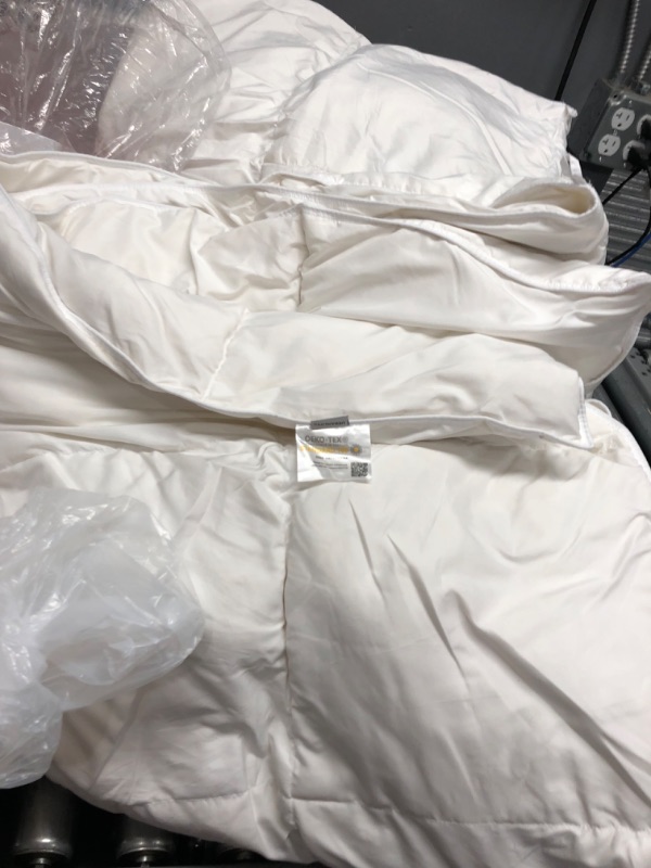 Photo 3 of ***USED***
URBANLIFE Down Comforter Queen Size - Goose Down and Feather Bed Comforter, All Seasons Duvet Insert Queen, 100% Cotton Cover (90x90, White)
