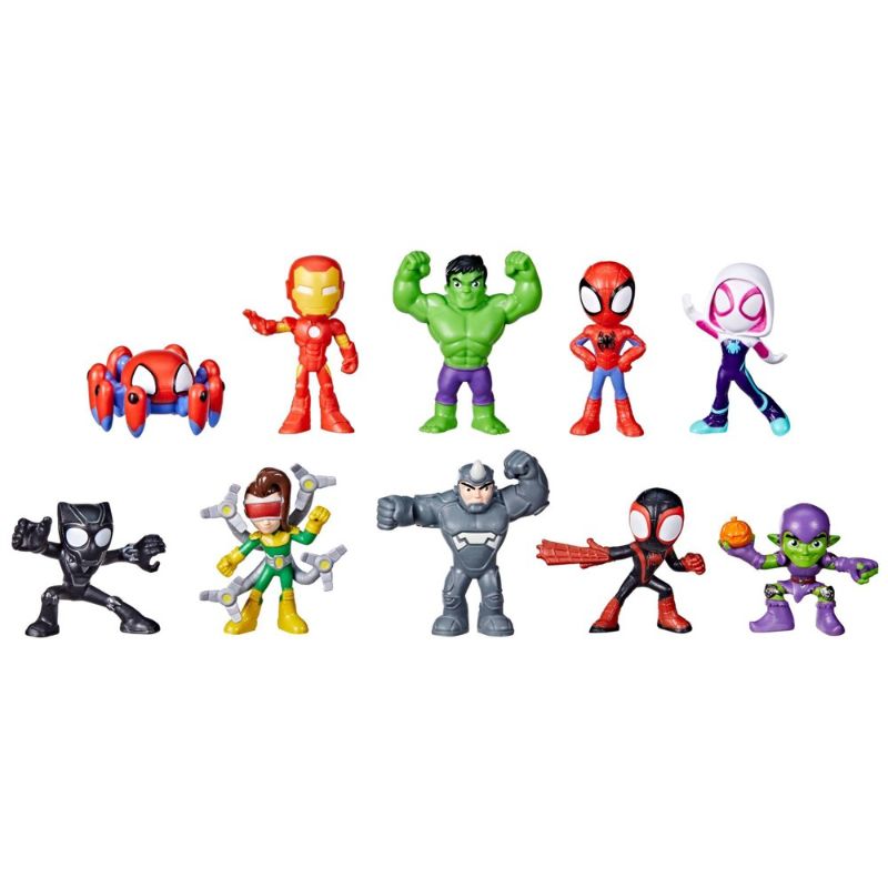 Photo 1 of Marvel Spidey & His Amazing Friends Spidey Surprise Pack Mystery 10-Pack
