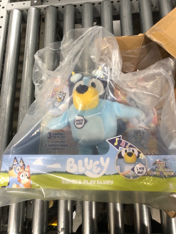 Photo 2 of Bluey Dance and Play 14" Animated Plush | Over 55 Phrases and Songs, Multicolor