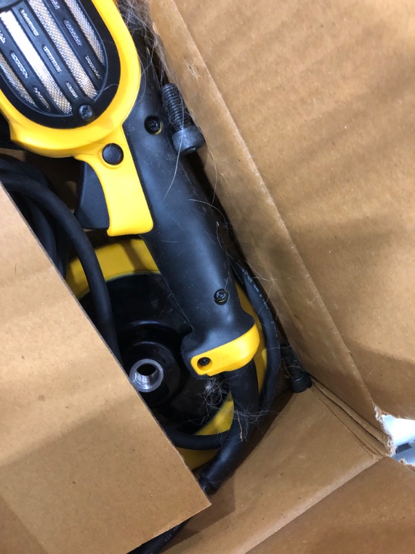 Photo 2 of **USED-ITEM**
DEWALT Buffer/Polisher, Variable Speed, Soft Start, 7-Inch/9-Inch (DWP849X) , Yellow