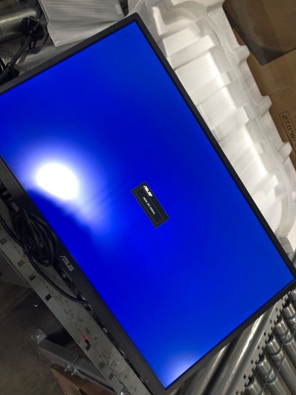 Photo 2 of **OPENED**
ASUS 27” 1080P Monitor (VA279HAL) - Full HD, Built-in Speakers, Eye Care, Low Blue Light, Flicker Free, VESA Mountable, Height Adjustment, Pivot, Swivel, Tilt, HDMI, VGA