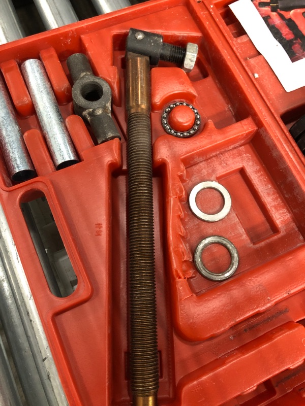 Photo 4 of ***MISSING PARTS***VEVOR Liner Puller Cylinder Liner Puller, Diesel Engines Liner Puller Tool, Both Dry-Type and Wet-Type Fit Diameter of 75 mm-138 mm, Universal Cylinder Liner Puller Tool Set for Auto Repair