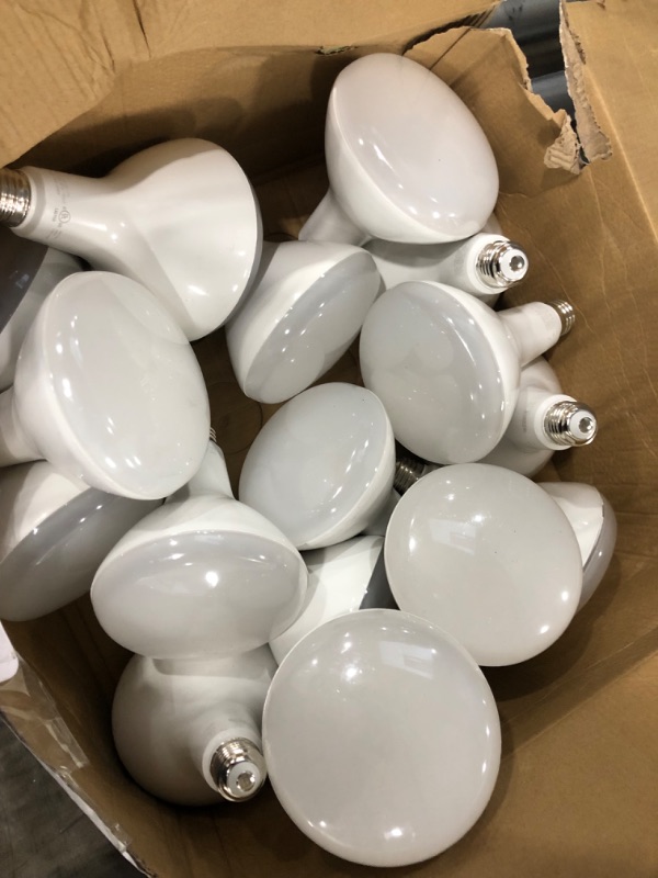Photo 3 of **opened**
Sunco Lighting 16 Pack BR40 LED Light Bulbs, Indoor Flood Light, Dimmable, 5000K Daylight, 100W Equivalent 17W, 1400 LM, E26 Base, Recessed Can Light, High Lumen, Flicker-Free - UL & Energy Star