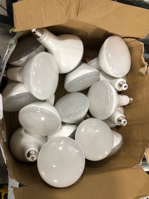 Photo 2 of **opened**
Sunco Lighting 16 Pack BR40 LED Light Bulbs, Indoor Flood Light, Dimmable, 5000K Daylight, 100W Equivalent 17W, 1400 LM, E26 Base, Recessed Can Light, High Lumen, Flicker-Free - UL & Energy Star
