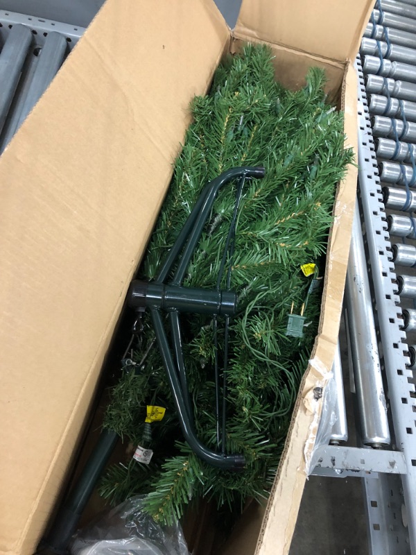 Photo 3 of **used**
National Tree Company Pre-Lit Artificial Full Christmas Tree, Green, North Valley Spruce, White Lights, Includes Stand, 4.5 Feet 4.5 ft