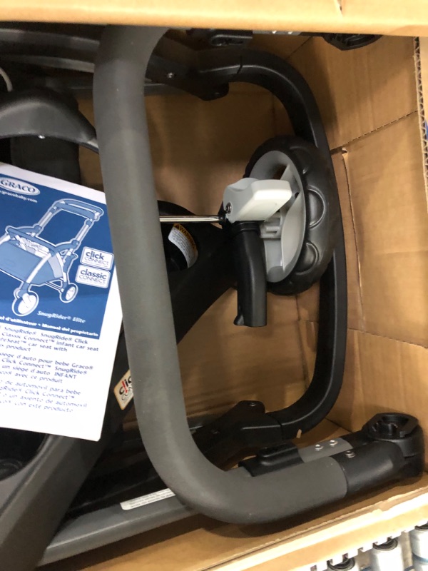 Photo 3 of **used**
Graco SnugRider Elite Car Seat Carrier | Lightweight Frame Stroller | Travel Stroller Accepts any Graco Infant Car Seat, Black
