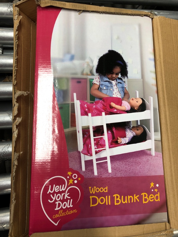 Photo 2 of Bunk Bed for Twin Dolls fits 18 Inch Dolls