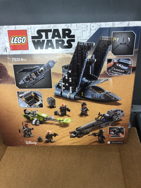 Photo 2 of LEGO Star Wars The Bad Batch Attack Shuttle 75314 Awesome Toy Building Kit with 5 Minifigures; New 2021 (969 Pieces) Frustration-Free Packaging