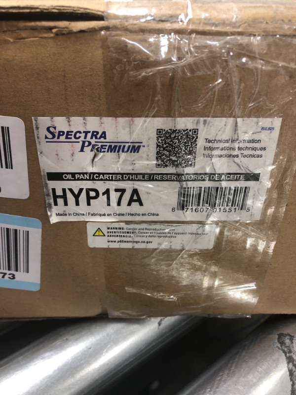 Photo 1 of Spectra Premium HYP17A Oil Pan