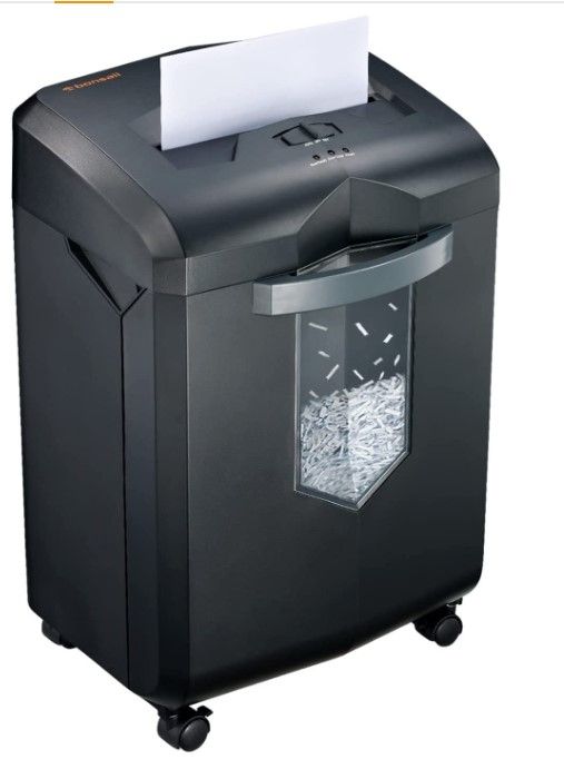 Photo 1 of Bonsaii Paper Shredder, 18-Sheet 60-Minutes Paper Shredder for Office Heavy Duty Cross-Cut Shredder with 6 Gallon Pullout Basket & 4 Casters, Anti-Jam High Security Mail Shredder for Home Use(C149-C)
DOES NOT WORK, NEEDS REPAIR