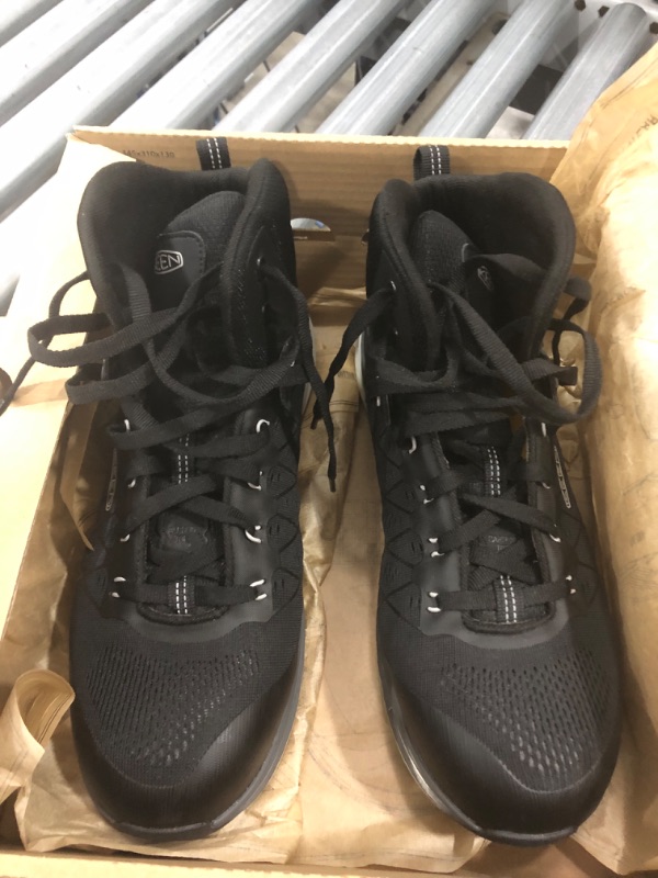 Photo 4 of KEEN Utility mens Vista Energy Mid Composite Toe Work Construction Shoe 11.5 Vapor/Black