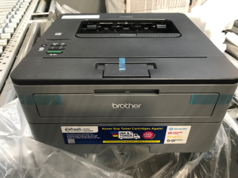 Photo 4 of Brother Compact Monochrome Laser Printer, HL-L2350DW, Wireless Printing, Duplex Two-Sided Printing, Amazon Dash Replenishment Ready
