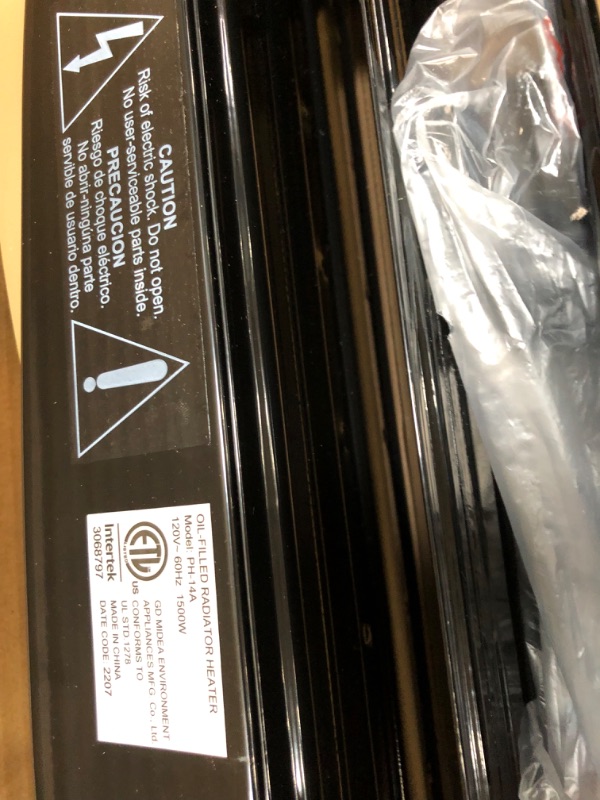 Photo 1 of PELONIS Oil Filled Radiator Heater Luxurious Champagne Portable Space Heater with Programmable Thermostat, 10H Timer, Remote Control, Tip Over&Overheating Functions, Quiet Heater for Home Office Oil Radiator Champagne