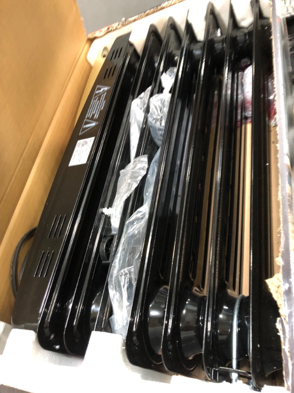 Photo 1 of PELONIS Oil Filled Radiator Heater Luxurious Champagne Portable Space Heater with Programmable Thermostat, 10H Timer, Remote Control, Tip Over&Overheating Functions, Quiet Heater for Home Office Oil Radiator Champagne