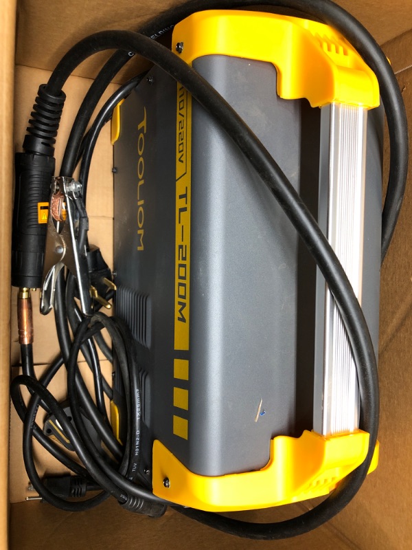 Photo 2 of *UNABLE TO TEST* TOOLIOM 195A Stick Welder 110/220V Dual Voltage MMA Welder Digital Display IGBT Inverter Hot Start Arc Force Anti-Stick Welding Machine fits 5/32in. (4mm) Welding Rods
